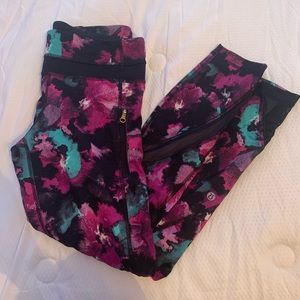 Lulu lemon floral leggings